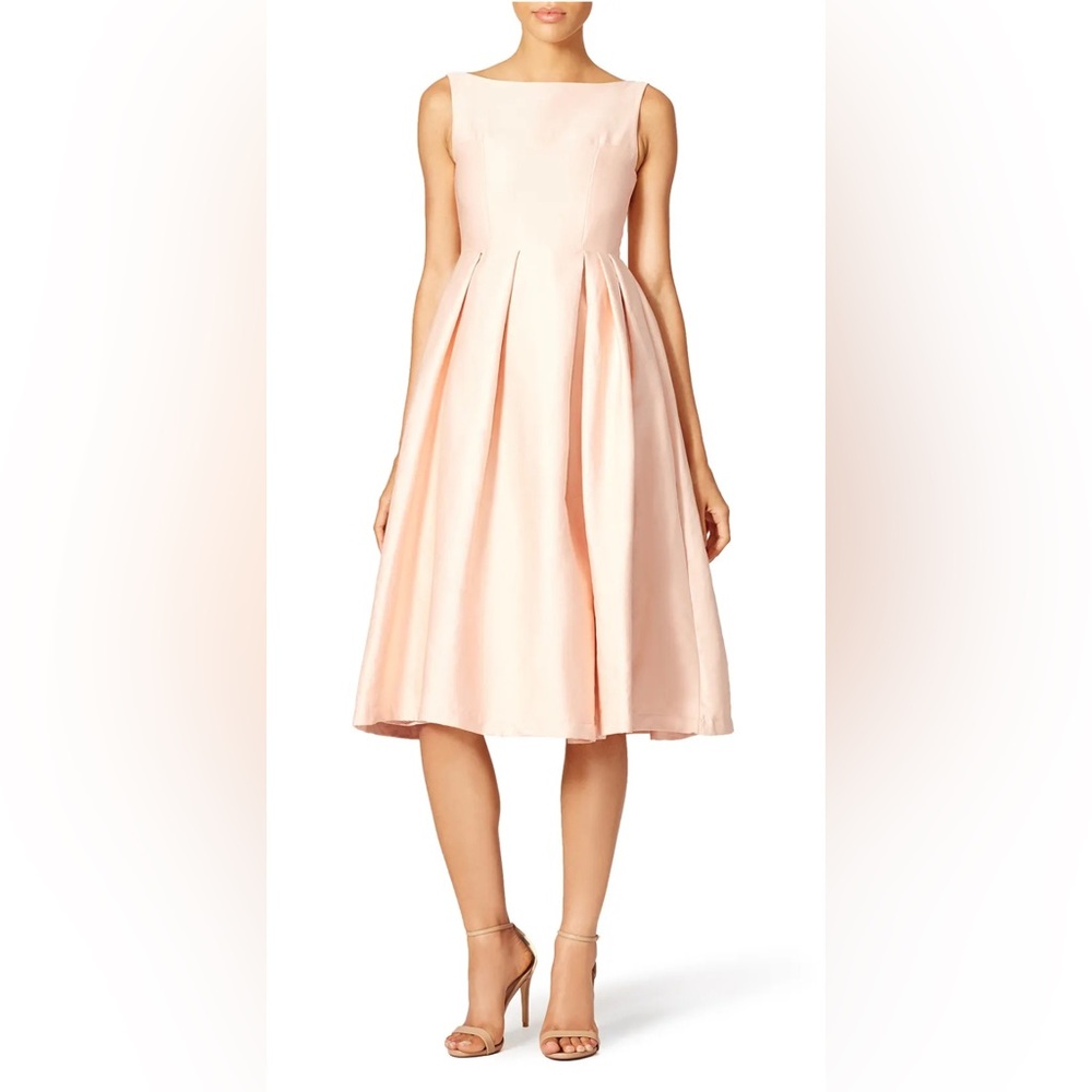ELLIATT Evergreen Blush Midi Dress, Size S